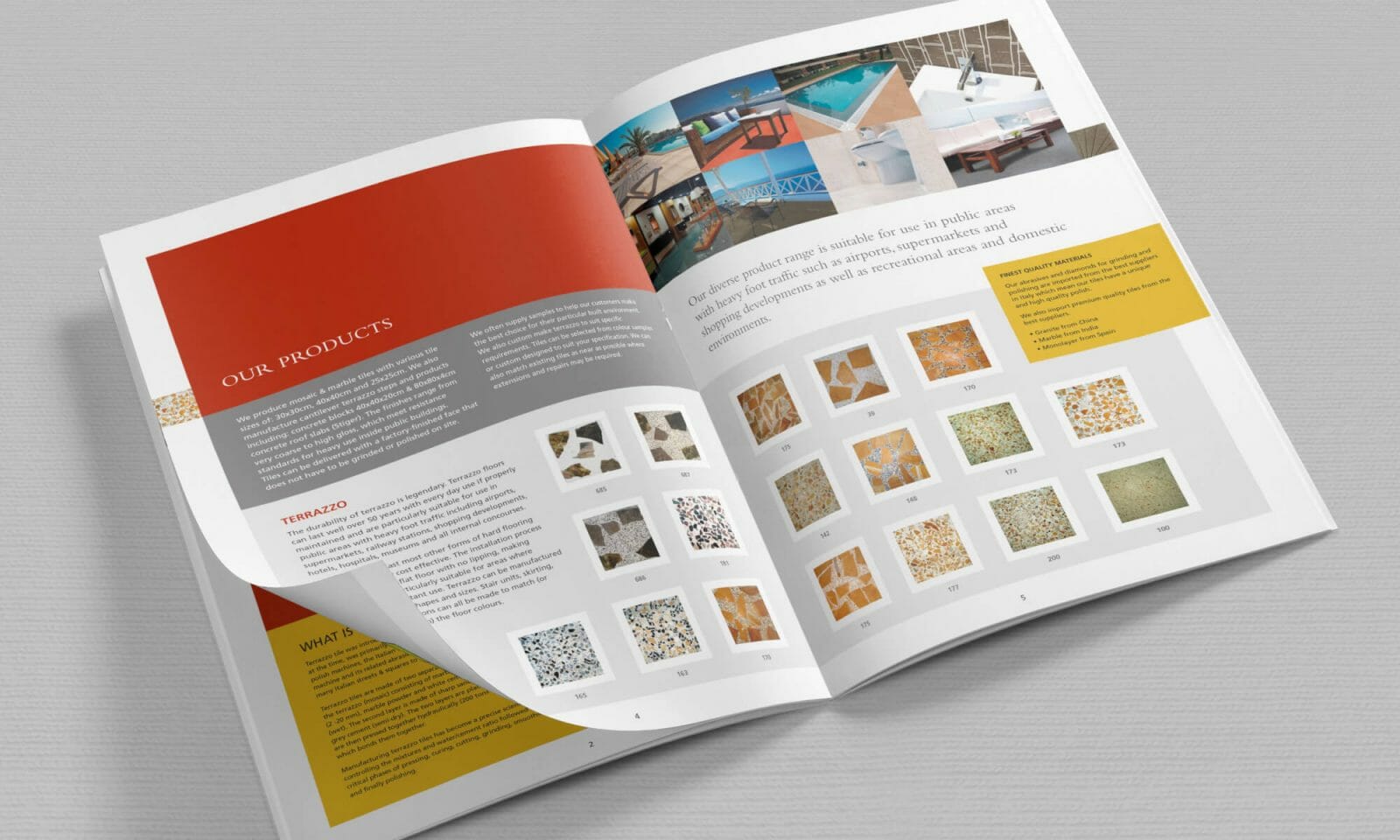 Iraqi Tiles company brochure