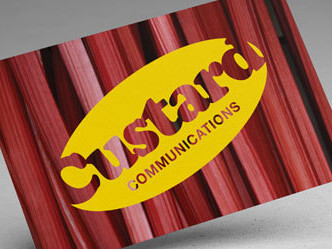 Custard business card