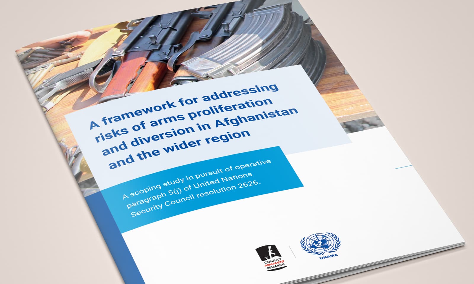A framework for addressing risk of arms proliferation and diversion - cover